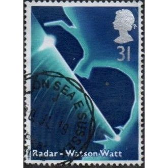 1991 Scientific Achievments. 31p Value. Radar, Sweep of East Anglia. Fine Used