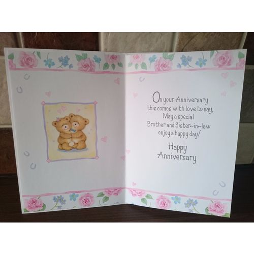 Brother & Sister-in-Law Anniversary Card