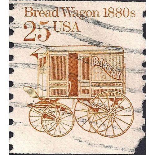 USA, ROAD, Bread Wagon, orange 1986, 18c, #3