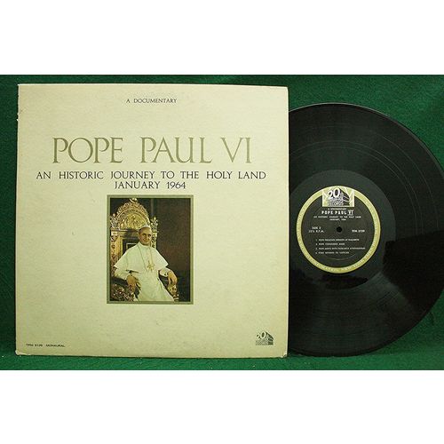 Pope Paul VI - Documentary-Historic Journey-January 1964 - TFM 3129 - NM