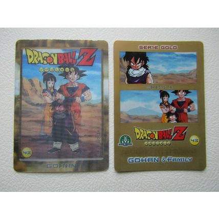 Giochi Preziosi 1989 Dragon Ball Z Serie Gold Lenticular Card Choice (e34)