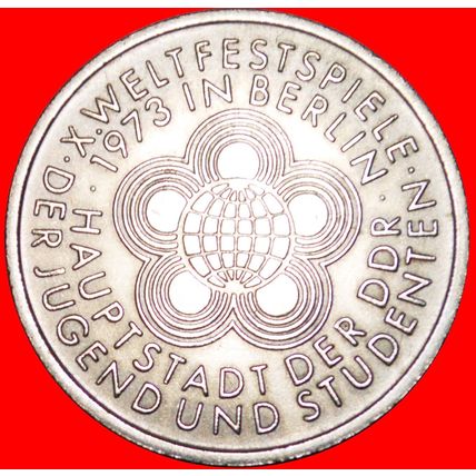 X WORLD FESTIVAL: GERMANY ★ 10 MARK 1973 MINT LUSTER! LOW START★NO RESERVE!