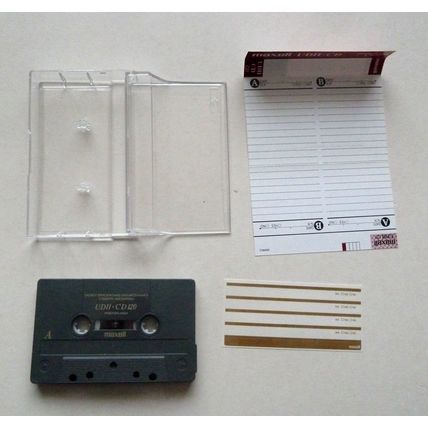 3 MAXELL UDII-CD 120 CHROME AUDIO CASSETTE TAPES