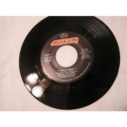 David Lynn Jones Promo 45-TONIGHT IN AMERICA STEREO