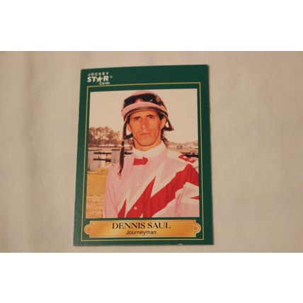 Dennis Saul 1991 Jockey Star NO. 176