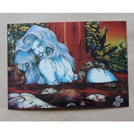 Lady Death All-Chromium Base trading Card # 59 (C) 1994 Chaos Krome comics