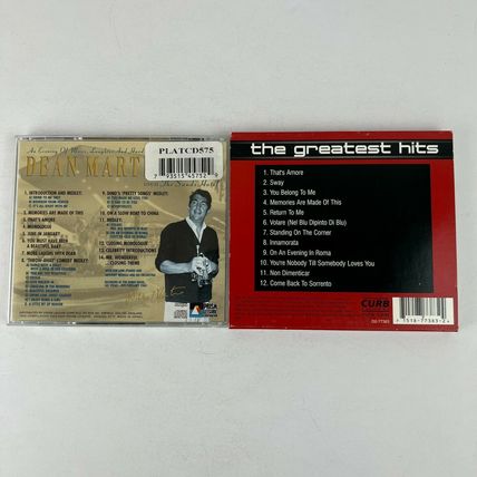 Dean Martin 2x CD Lot #1