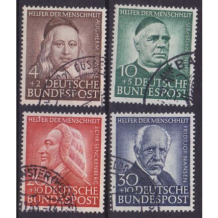 GERMANY BUND [1953] MiNr 0173-76 ( O/used ) [02]