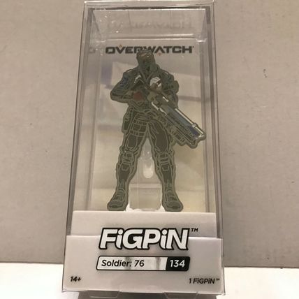 New Overwatch Soldier: 76 FigPin