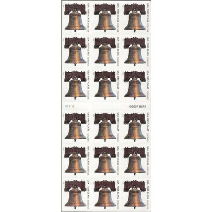 Liberty Bell ATM Sheet of 18 - Stamps