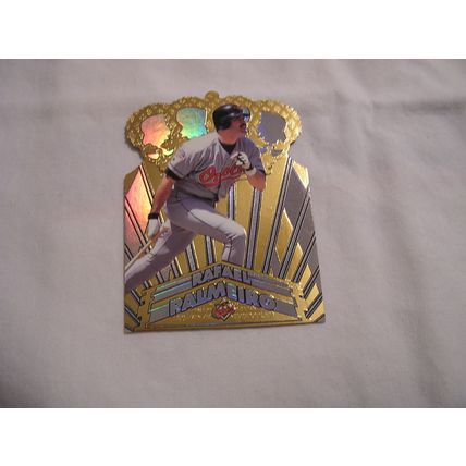 Rafael Palmeiro 1998 Pacific Collection GOLD CROWN DIE CUT NO. 5