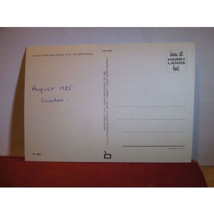 multiview, VATTERLEDEN, motorway, SWEDEN unused postcard #