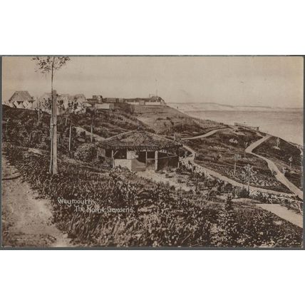 EH SERIES POSTCARD NOTHE GARDENS WEYMOUTH C1920'S PC356