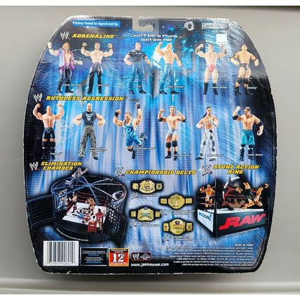 wwe wwf ljn classic superstars adrenaline 7 batista & randy orton figures