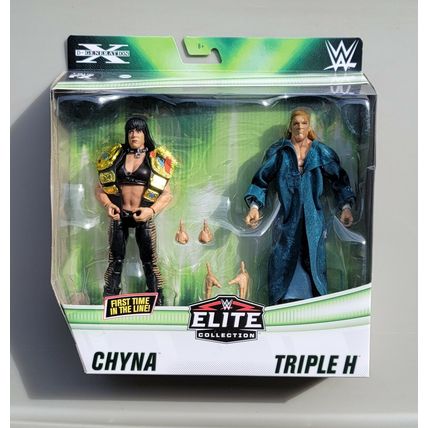 wwe wwf ljn classic superstars ringside collectibles exclusive chyna & triple h