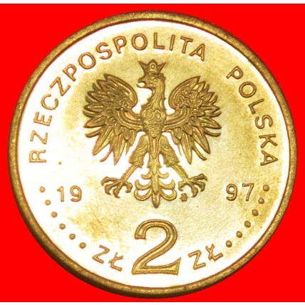 AUSTRALIA 1839-1845: POLAND ★ 2 ZLOTY 1997 NORDIC GOLD UNC ★LOW START★NO RESERVE