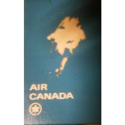 Air Canada playing cards deck