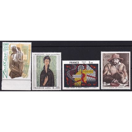 France 1980 SG 2338-41 UMM - Art (D-119 (16))