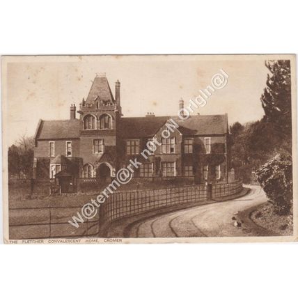 PPC Fletcher Convalescent Home Cromer Norfolk 1931