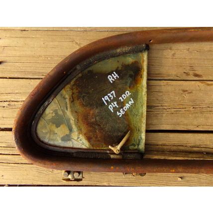 1937 Plymouth 2D Two Door RH Front Door Garnish Molding