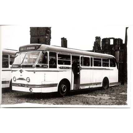 Black & White Photograph of Ribble Motor Services Ltd. - DRN 736