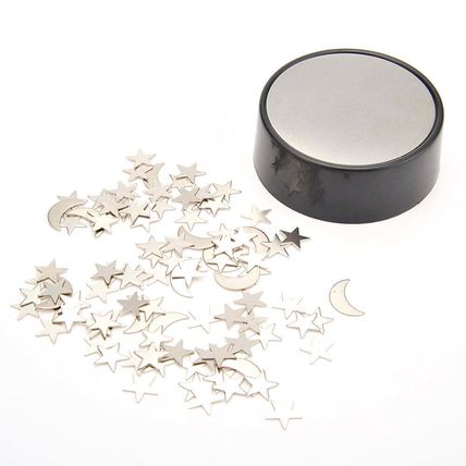 Magnetic Desktop Sculpture (Moons And Stars)