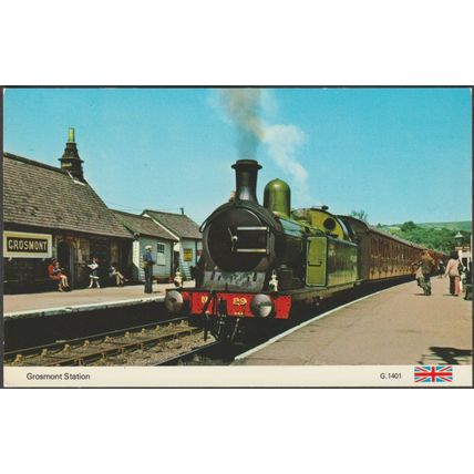Grosmont Station, Yorkshire, c.1970s - ETW Dennis Postcard