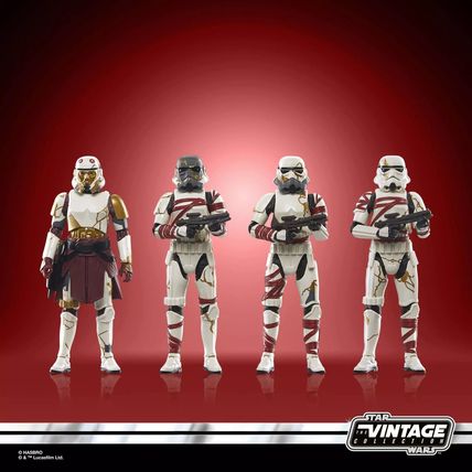 THRAWN'S NIGHT TROOPERS 4-Pack Hasbro Star Wars Vintage Collection 3.75" Figures