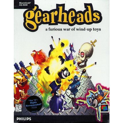 gearheads (MAC-CD, 1996) for Macintosh - NEW CD in SLEEVE