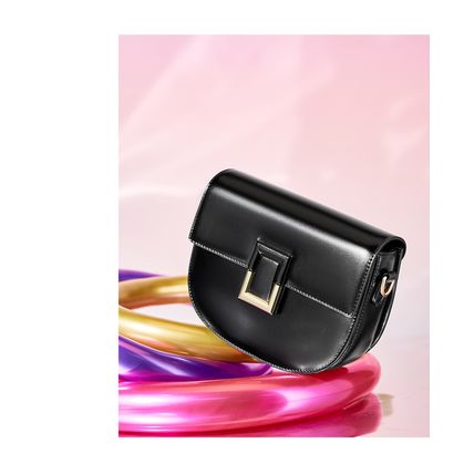Women's Leather Designer Handbags Tote Purses Shoulder Bucket Bags Black