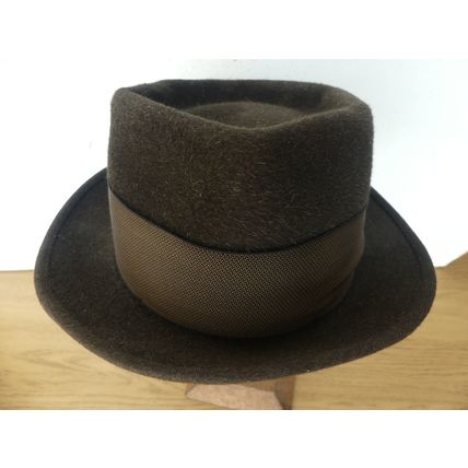 AMERICAN 1950S ROYAL STETSON FEDORA TRILBY PORK PIE HAT