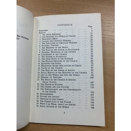 1977 "THE GOOD SHEPHERD" MEDITATIONS ON CHRISTIAN MINISTRY PAPERBACK BOOK (P2)
