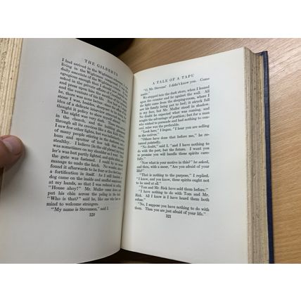 RARE* 1922 ROBERT LOUIS STEVENSON "IN THE SOUTH SEAS etc" VOL 16 BOOK (P7)