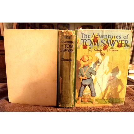 Childrens Book The Adventure Of Tom Sawyer By Samuel L. Clemens 1931 Great Shape