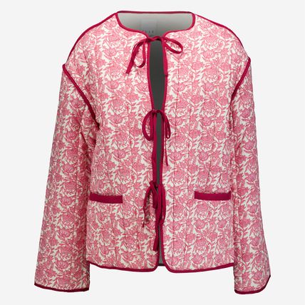 ELLE Frida Pink Floral Quilted Jacket BNWT(RARE & COLLECTABLE)