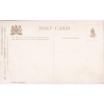 ED 330 KINGSTON ON THAMES. TUCK OILETTE ART POSTCARD