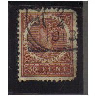 NETHERLANDS INDIES 1902 50C FU SG137