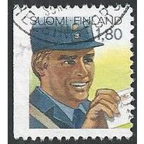 Mi 1042: Discount Stamp: 350th Anniv. of the Postal Service.