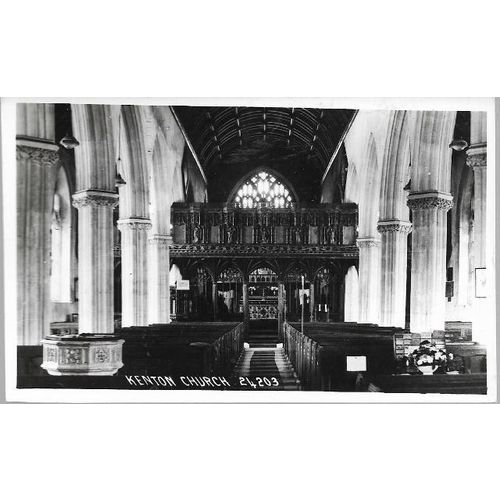 London - Kenton Church, Harrow - RP postcard c.1950s