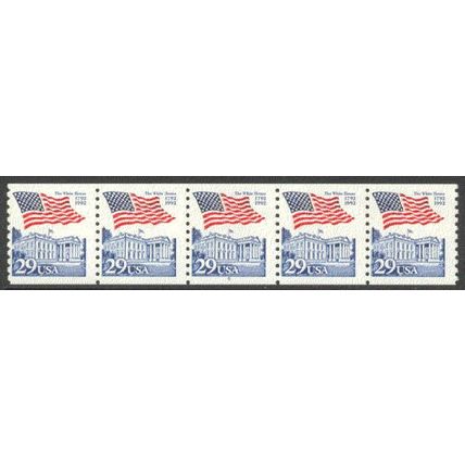 2609 29c U.S. Flag Over White House Fine MNH PNC 6/5 V0293