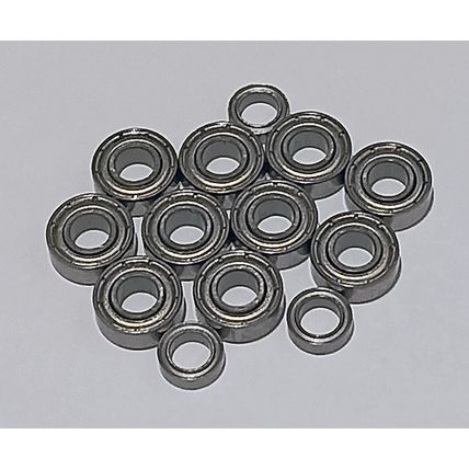 (13pcs) TAMIYA WILD ONE Metal Sealed Ball Bearing Set