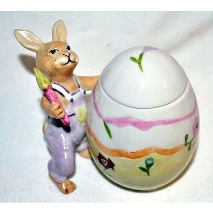 Villeroy & Boch Easter Hansenfamily Mini Vase Easter Bunny Rabbit #5189