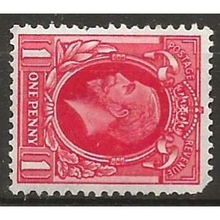 1934 SG440c 1d Scarlet Photogravure Wmk Sideways (PCP) Mounted Mint ..