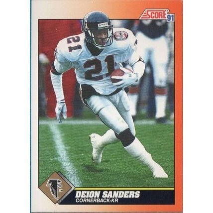 DEION SANDERS 1991 SCORE # 395