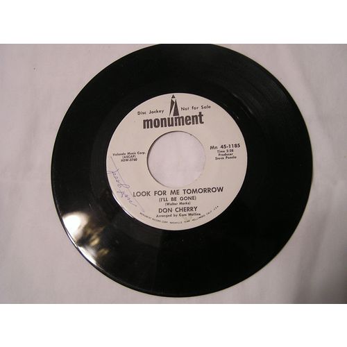 Don Cherry Promo 45-LILACS IN WINTER/LOOK FOR ME TOMORROW