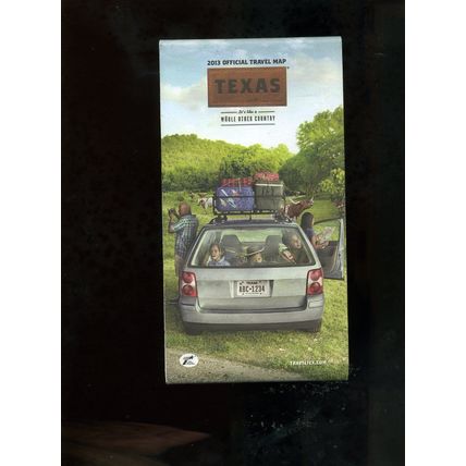 TEXAS STATE TRAVEL GUIDE w/ROAD TRIP MAP EXTRA LIKE NEW 2013 Whole Other Country
