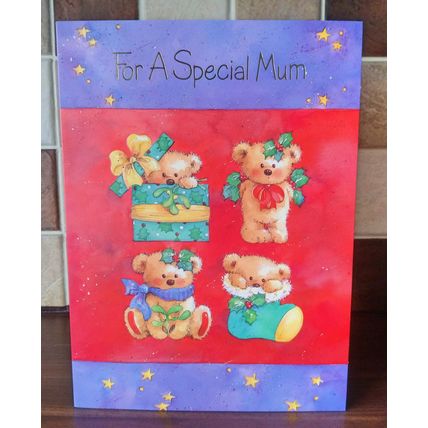 Christmas Cards - For A Special Mum - 002 - Large Card