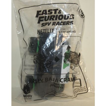 2020 McDonalds Fast & Furious Spy Racers #3 Rally Baja Crawler Mint in Package