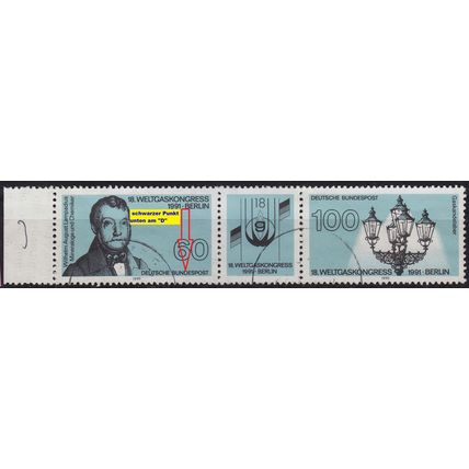 GERMANY BUND [1991] MiNr 1537-38 F5 ( O/used ) [01] Plattenfehler
