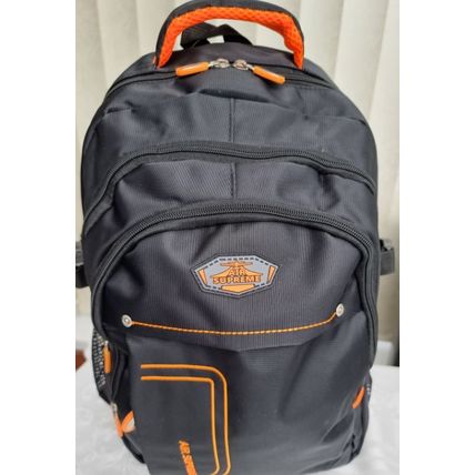 Air Supreme Large padded Backpack Travel Tablet Laptop work school Bag orange
